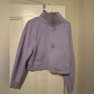 Lululemon quarter zip scuba